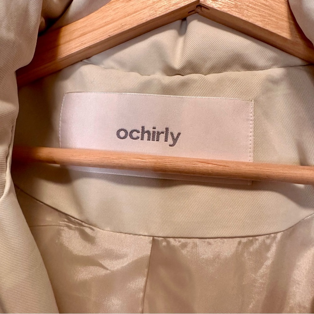 💥CLEAROUT💥Ochirly Long White Puffer Jacket w Detachable Hood Asia Large, 170/92A - Picture 2 of 10